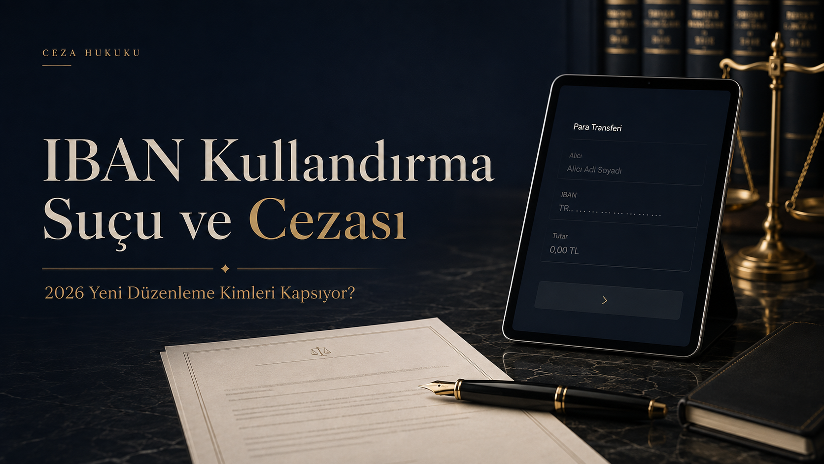 IBAN Kullandırma Suçu ve Cezası: 2026 Yeni Düzenleme Kimleri Kapsıyor?
